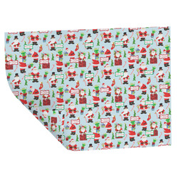 Santa and Presents Wrapping Paper Sheets - Double-Sided - 20" x 28" (Personalized)