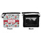 Santa and Presents Wristlet ID Cases - Front & Back