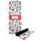 Santa and Presents Yoga Mat with Black Rubber Back Full Print View