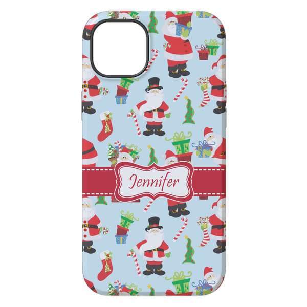 Santa and Presents iPhone 14 Plus Tough Case - Back
