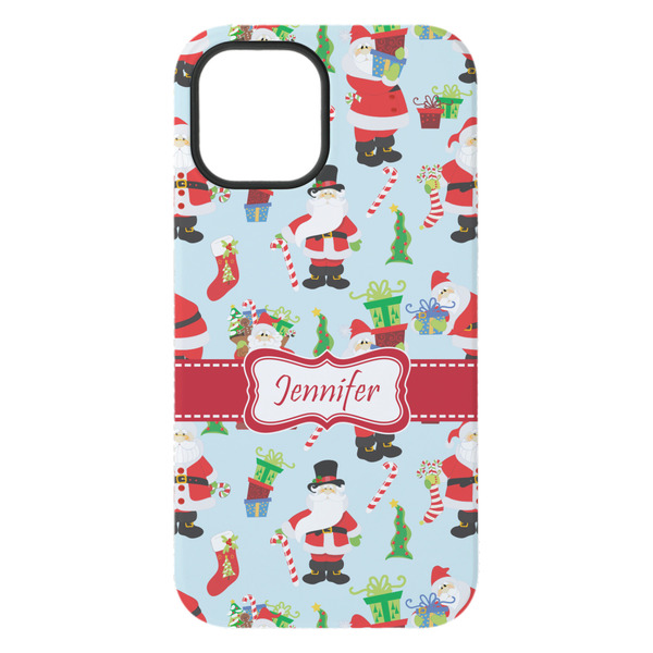 Santa and Presents iPhone 15 Plus Tough Case - Back