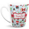 Santa and presents 12 Oz Latte Mug - Front Full