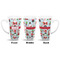 Santa and presents 16 Oz Latte Mug - Approval