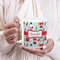 Santa and presents 20oz Coffee Mug - LIFESTYLE