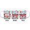 Santa and presents Coffee Mug - 11 oz - White APPROVAL