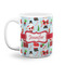 Santa and presents Coffee Mug - 11 oz - White
