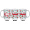 Santa and presents Coffee Mug - 15 oz - White APPROVAL