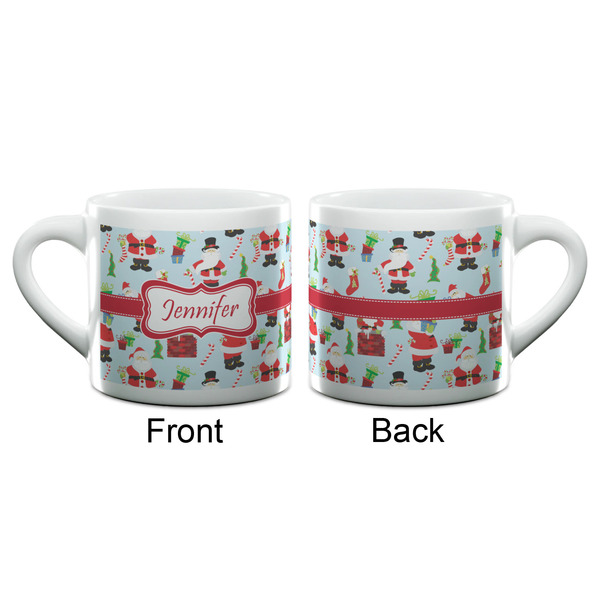 Santa and presents Espresso Cup - 6oz (Double Shot) (APPROVAL)