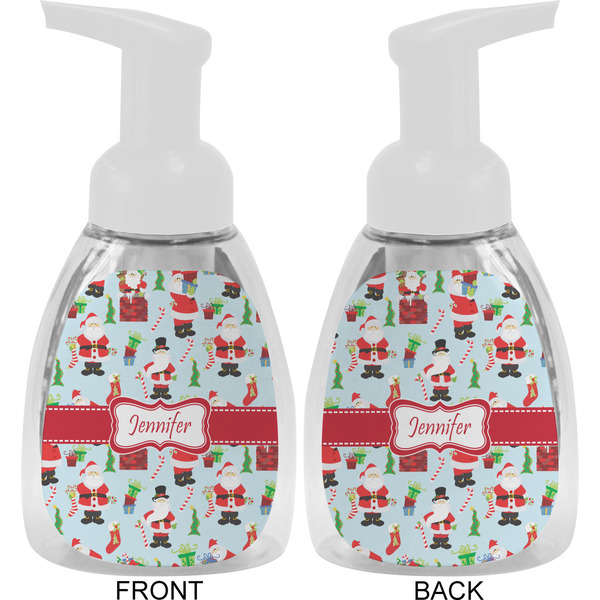 Santa and presents Foam Soap Bottle Approval - White