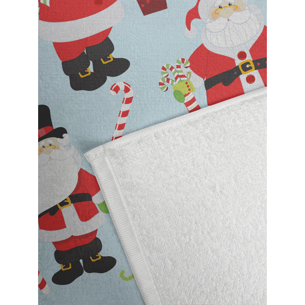 Santa and presents Golf Towel - Detail