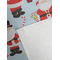 Santa and presents Golf Towel - Detail