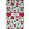Santa and presents Golf Towel (Personalized) - APPROVAL (Small Full Print)