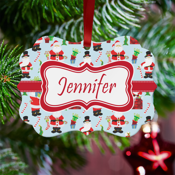 Santa and presents Metal Benilux Ornament - Lifestyle