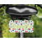 Santa and presents Mini License Plate on Bicycle - LIFESTYLE Two holes