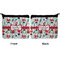 Santa and presents Neoprene Coin Purse - Front & Back (APPROVAL)