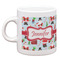 Santa and Presents Espresso Cup (Personalized)