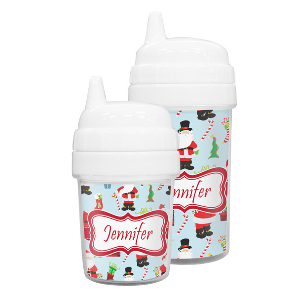 Santa and presents Sippy Cups