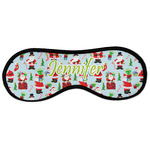 Santa and Presents Sleeping Eye Masks - Large (Personalized)