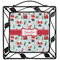 Santa and presents Square Trivet - w/tile