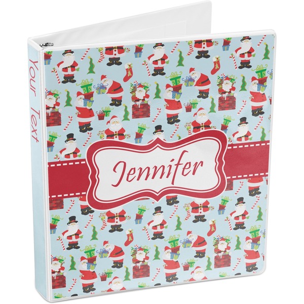 Santas w/ Presents 3-Ring Binder 3/4 - Main