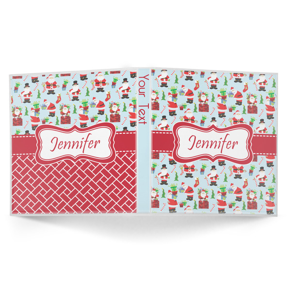 Santas w/ Presents 3-Ring Binder Approval- 1in