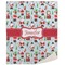 Santa and Presents Sherpa Throw Blanket - 50"x60" w/ Name or Text