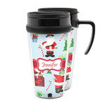 Santa and Presents Acrylic Travel Mug (Personalized)