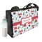 Santas w/ Presents Baby Diaper Bag with Baby Bottle