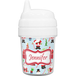 Santa and Presents Baby Sippy Cup (Personalized)