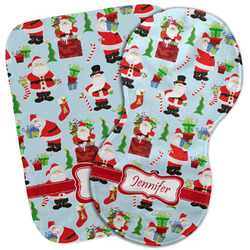 Santa and Presents Burp Cloth (Personalized)