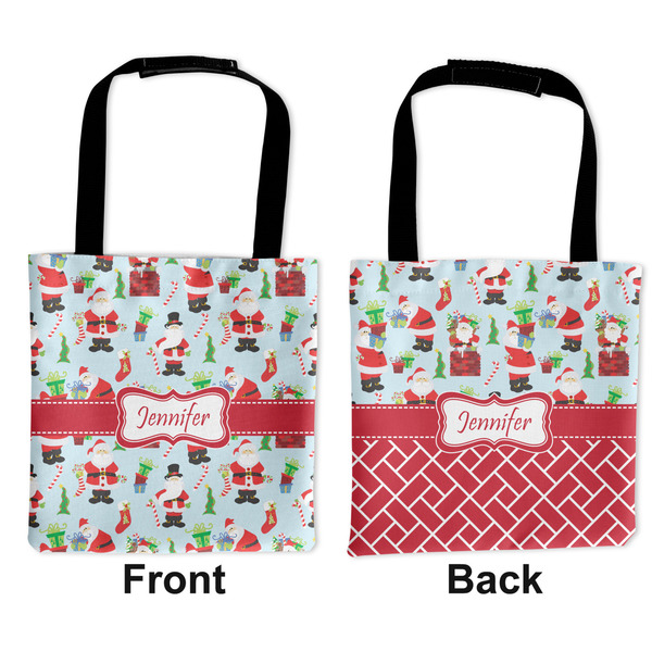 Santas w/ Presents Car Bag - Apvl