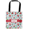 Santa and Presents Auto Back Seat Organizer Bag w/ Name or Text