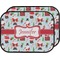 Santa and Presents Car Floor Mats (Back Seat) w/ Name or Text