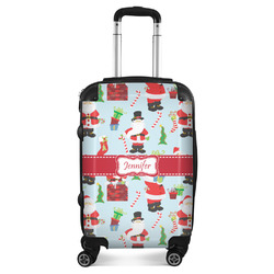 Santa and Presents Suitcase (Personalized)