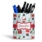 Santas w/ Presents Ceramic Pen Holder - Main