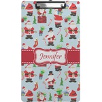 Santa and Presents Clipboard (Legal Size) w/ Name or Text