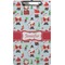Santa and Presents Clipboard (Legal Size) w/ Name or Text