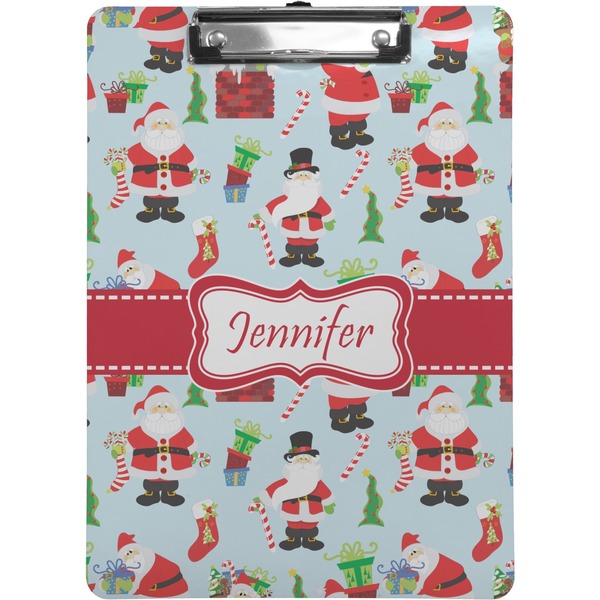 Custom Santa and Presents Clipboard (Personalized)