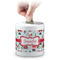 Santa and Presents Coin Bank (Personalized)