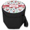 Santas w/ Presents Collapsible Personalized Cooler & Seat (Closed)
