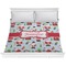 Santas w/ Presents Comforter (King)
