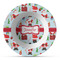 Santa and Presents Microwave & Dishwasher Safe CP Plastic Bowl - Main