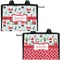 Santas w/ Presents Diaper Bag - Double Sided - Front and Back - Apvl
