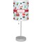 Santa and Presents Lamp with Drum Shade (Personalized)