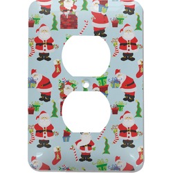 Santa and Presents Electric Outlet Plate