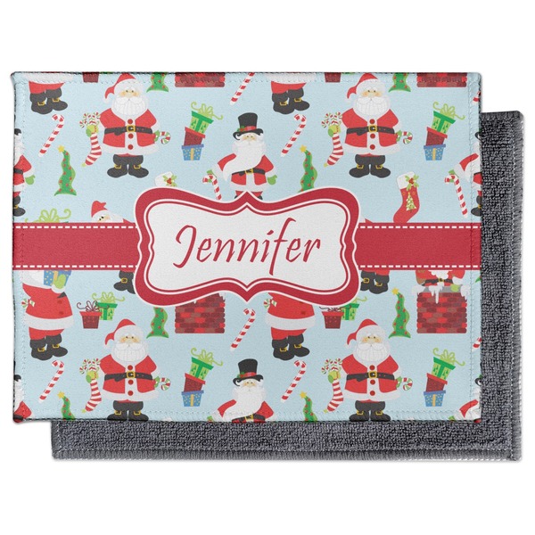 Santas w/ Presents Electronic Screen Wipe - Flat