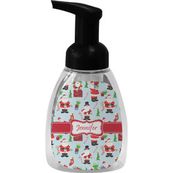 Santa and Presents Foam Soap Bottle (Personalized)