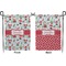 Santas w/ Presents Garden Flag - Double Sided Front and Back