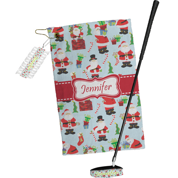 Santas w/ Presents Golf Gift Kit (Full Print)