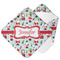 Santas w/ Presents Hooded Baby Towel- Main